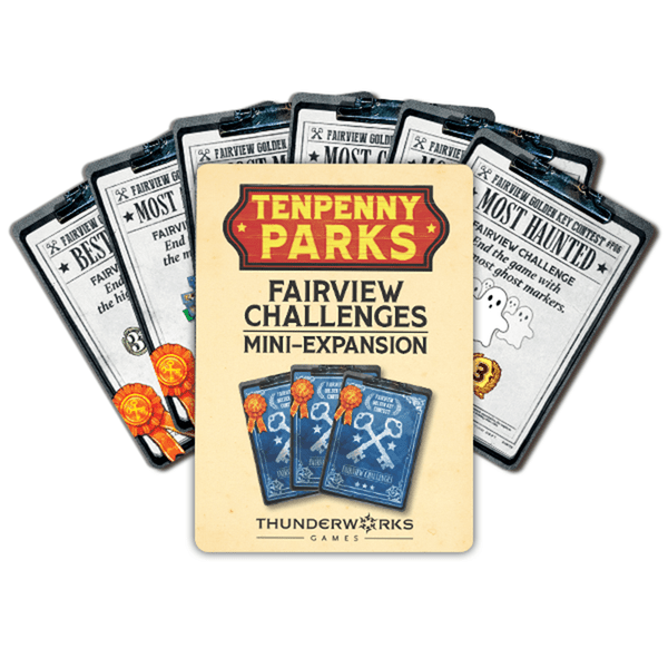 Tenpenny Parks: Fairview Challenges Mini Expansion Board Games Thunderworks Games Tenpenny Parks: Fairview Challenges