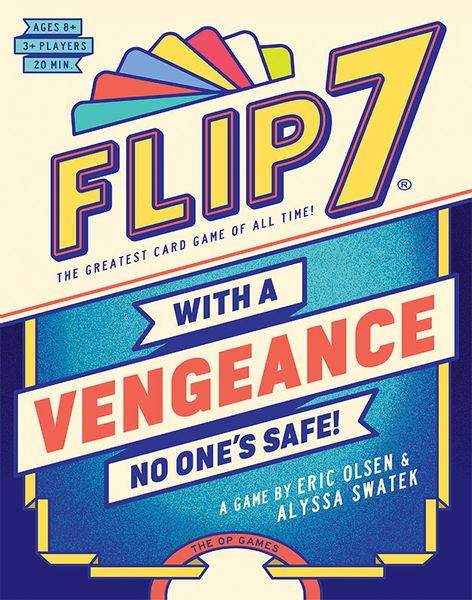 Flip 7: With a Vengeance Card Games USAopoly Flip 7 With a Vengeance