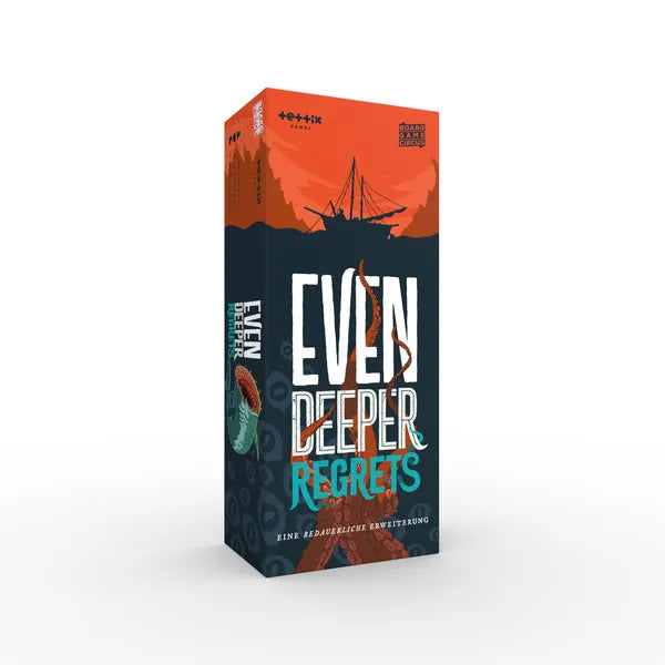 Even Deep Regrets Kickstarter Edition Board Games Tettix Games Even Deeper Regrets KS