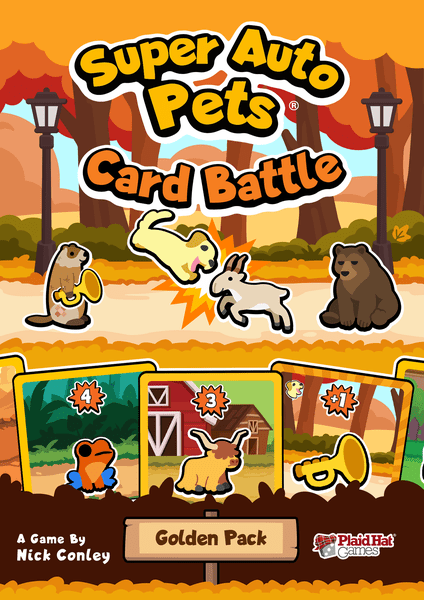 Super Auto Pets Card Battle: Battle Box Card Games Plaid Hat Games