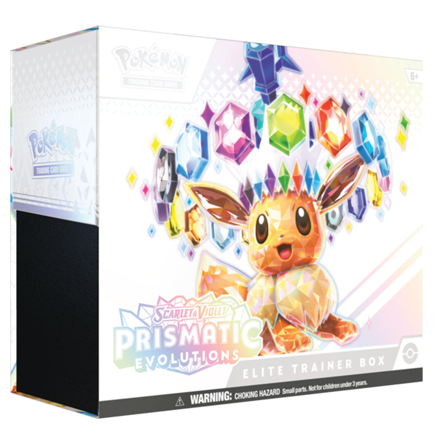 Pokemon TCG: Scarlet & Violet - Prismatic Evolutions Elite Trainer Box Trading Card Games Pokemon USA
