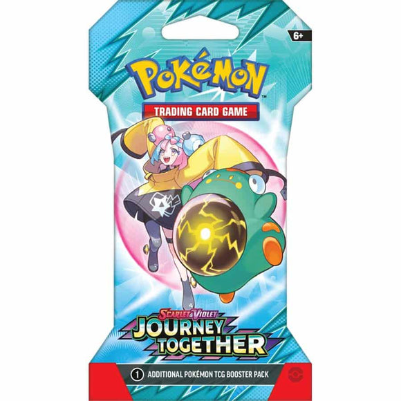 Pokemon TCG S&V Journey Together Sleeve Booster Trading Card Games Pokemon USA