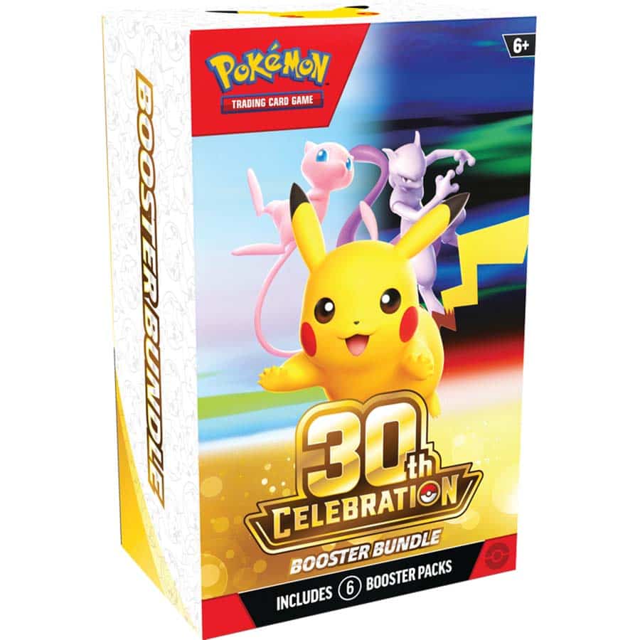 POKEMON TCG: 30TH CELEBRATION BOOSTER BUNDLE Trading Card Games Pokemon USA PKMN 30th Booster Bndl