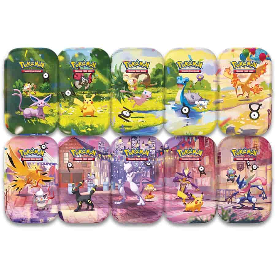 POKEMON TCG: 30TH CELEBRATION MINI TIN Trading Card Games Pokemon USA PKMN 30th Mini Tin