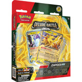 Pokemon TCG: Deluxe Battle Deck 2024 (2 options) Trading Card Games Pokemon USA Battle Deck Zapdos ex  