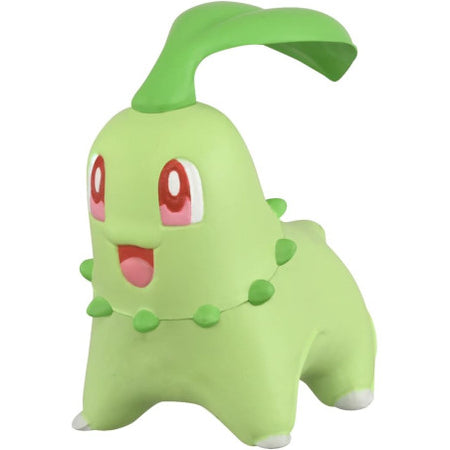 Takara Tomy Pokemon Moncolle Figure: MS- Chikorita Toys TOMY International
