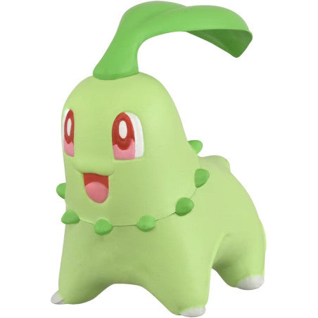 Takara Tomy Pokemon Moncolle Figure: MS- Chikorita Toys TOMY International