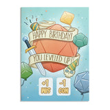 GlassStaff D&D Greeting Cards (11 options) Art & Decor Forged Dice Co Card - Happy Birthday  