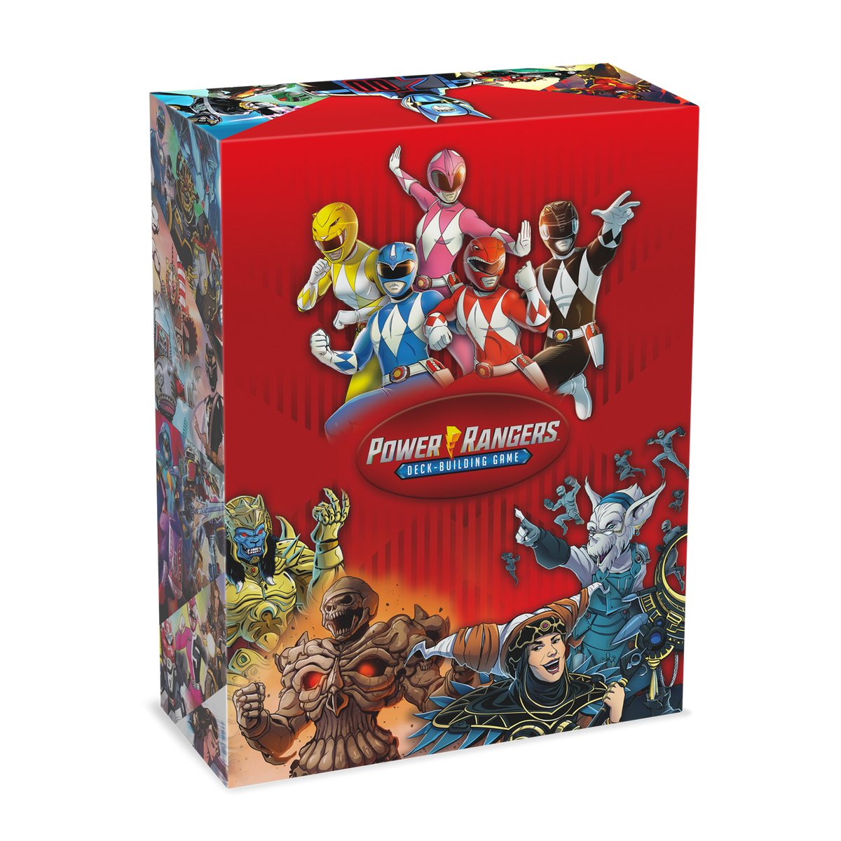 Power Rangers Deck Building Game: Card Storage Box Board Game Organization Renegade Game Studios   