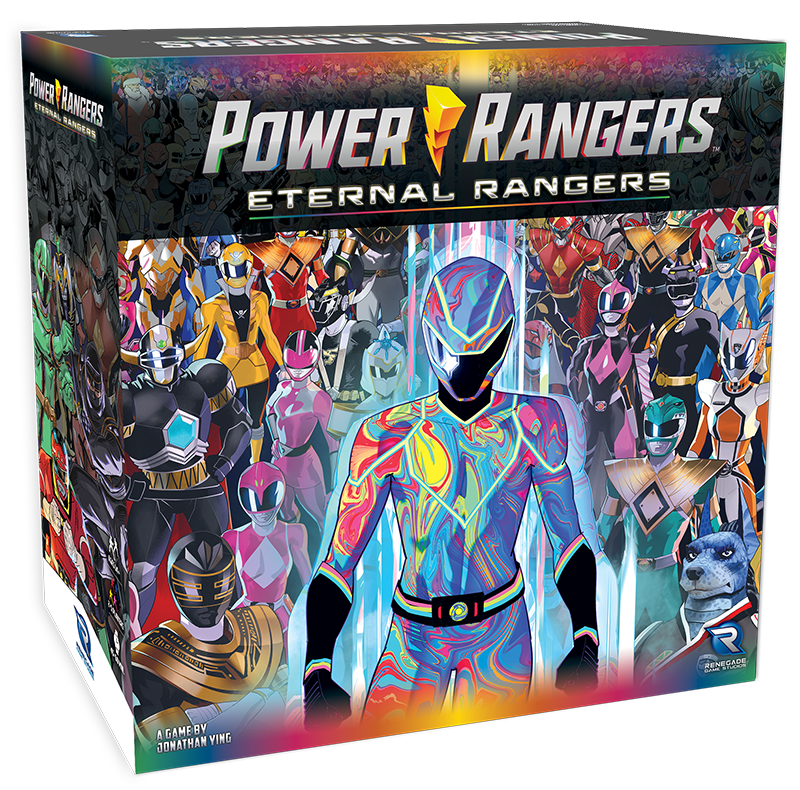 Power Rangers: Heroes of the Grid Eternal Rangers Board Games Renegade Game Studios PR HotG Eternal Rangers