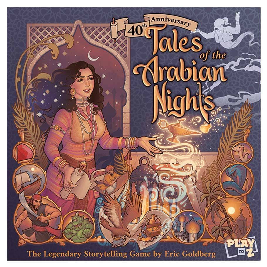 Tales Of The Arabian Nights 40th Anniversary Edition Board Games Play To Z Games Tales of Arabian Knights 40th Anni