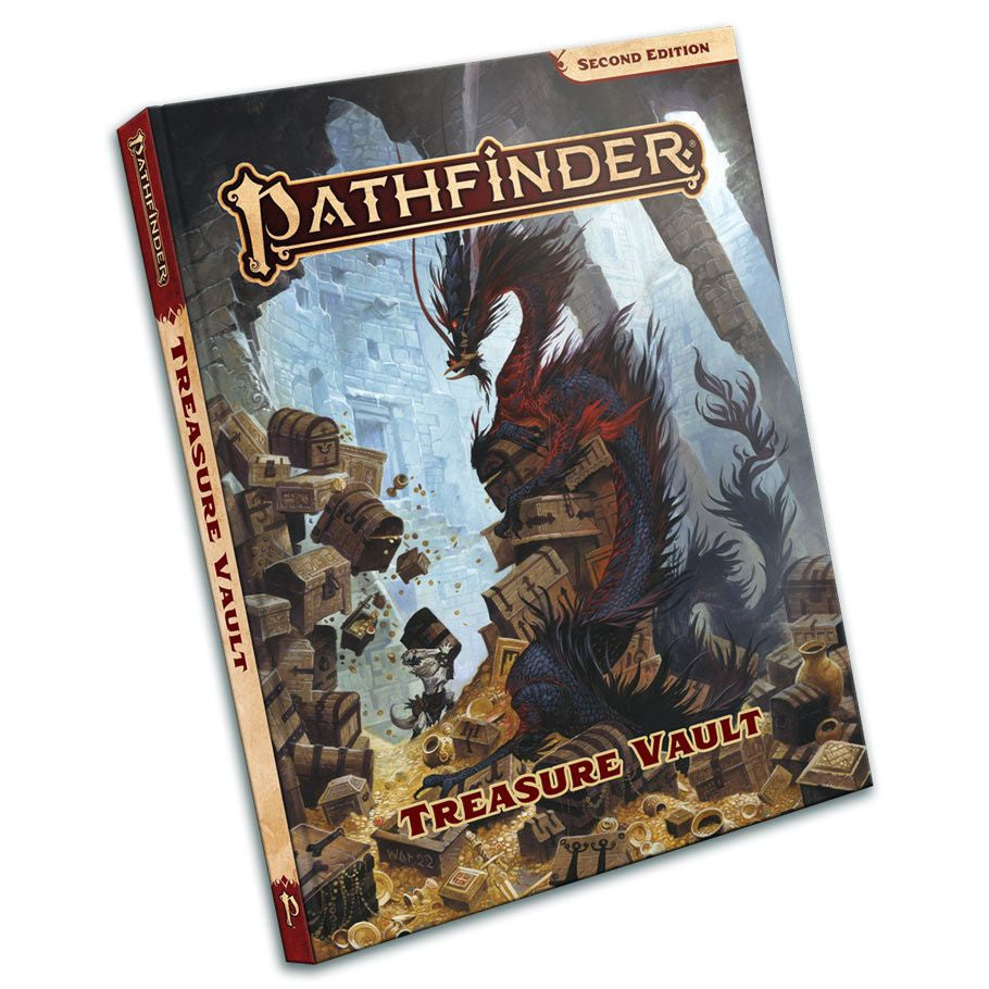 Pathfinder 2e Treasure Vault Hardcover Role Playing Games Paizo PF2 Treasure Vault HC