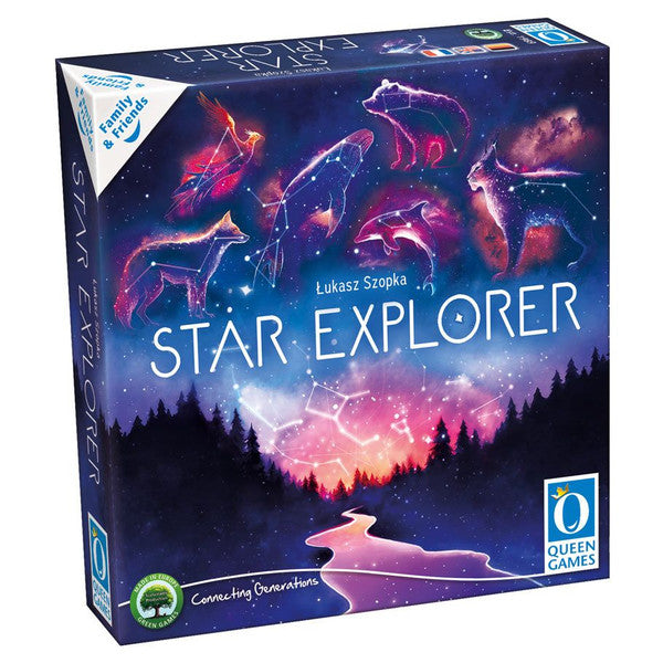 Star Explorer: Family & Friends Compact Edition Board Games Queen Games