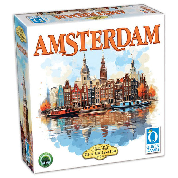 Amsterdam: Classic Edition - Stefan Feld City Collection 2 Board Games Queen Games