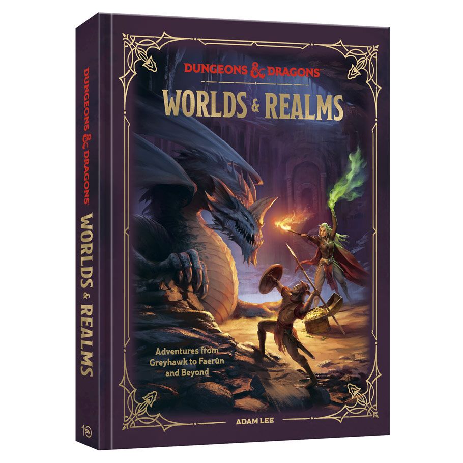 D&D: Worlds & Realms Non-RPG Books Penguin Random House   