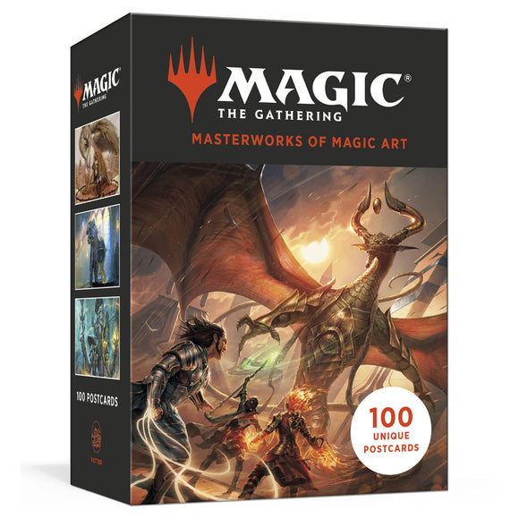 Magic the Gathering: Masterworks of Magic Art Postcard Set Trading Card Games Penguin Random House   