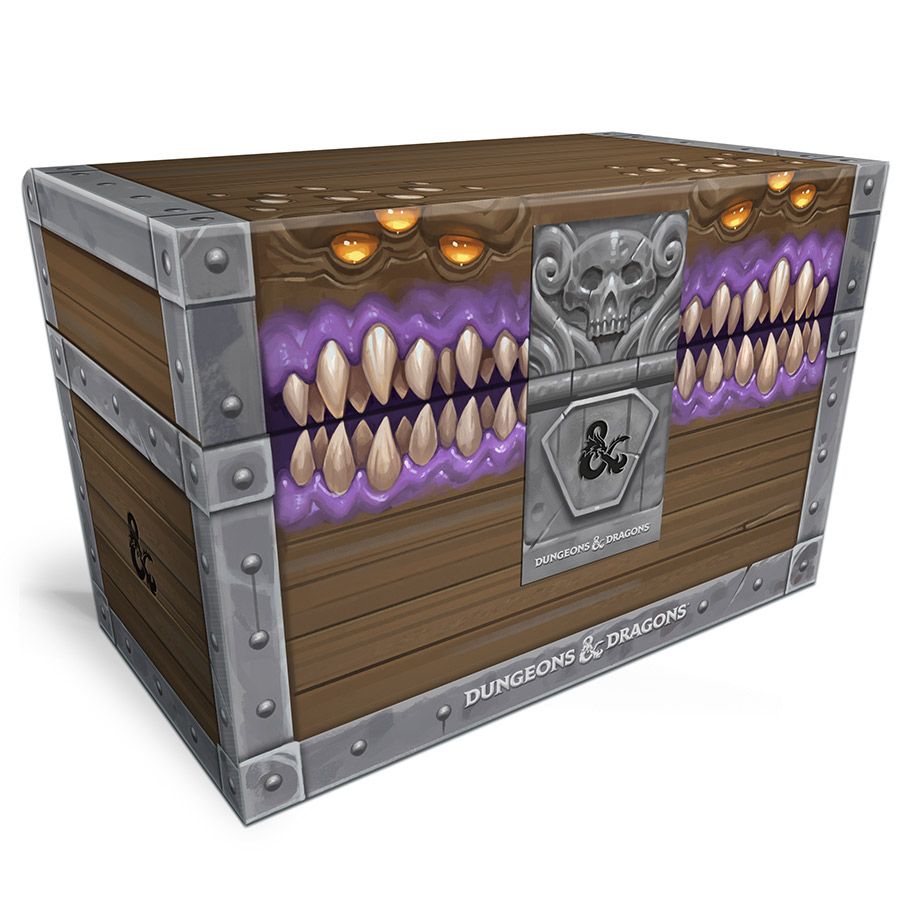 D&D Mimic Treasure Chest Notebook Set Supplies Penguin Random House   