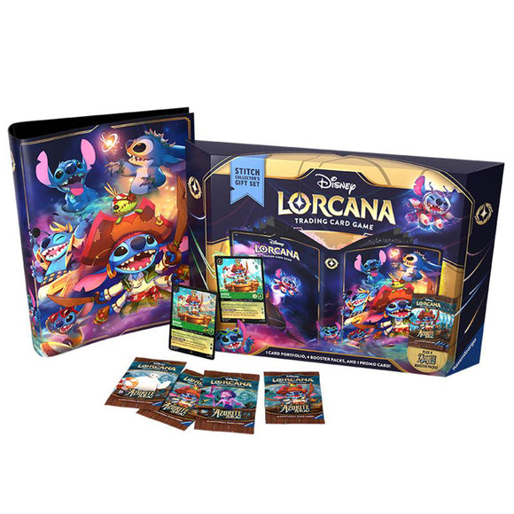 Disney Lorcana TCG: Azurite Sea - Stitch Collector's Gift Set Trading Card Games Ravensburger AZU Gift Set