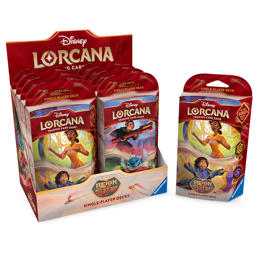 Disney Lorcana TCG: Reign of Jafar Single-Player Decks (2 options) Trading Card Games Ravensburger