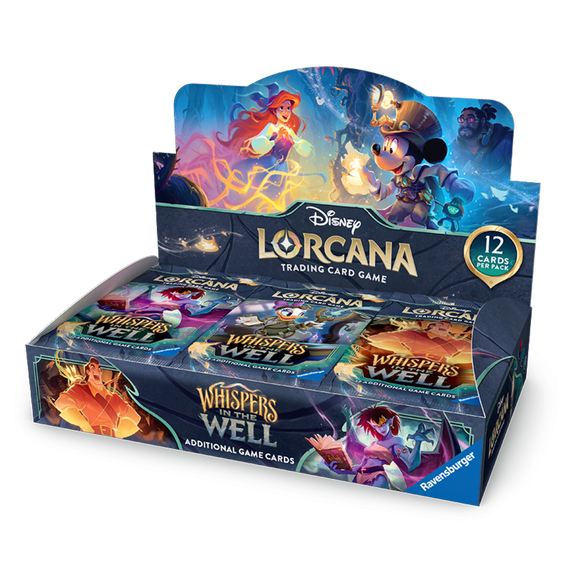 Disney Lorcana TCG: Whispers in the Well (2 options) Trading Card Games Ravensburger WIW Booster Box