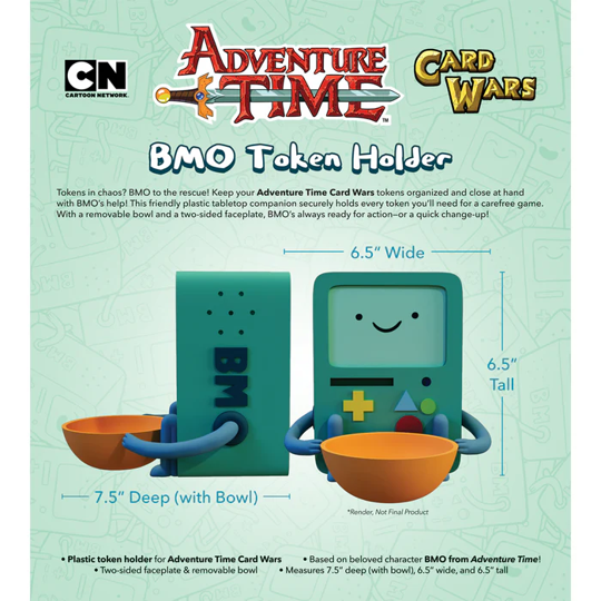 Adventure Time Card Wars: BMO Token Holder Board Games Cryptozoic Entertainment Adventure Time BMO Token Holder