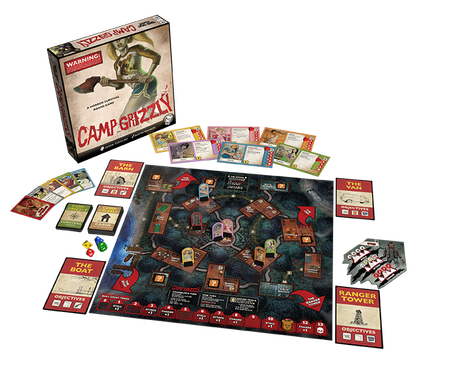 Camp Grizzly Second Edition Board Games Trick Or Treat Studios