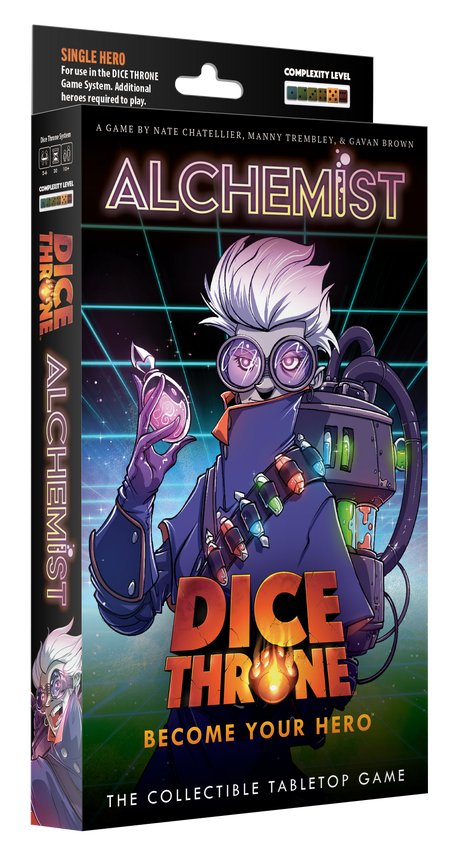 Dice Throne Hero Pack - Alchemist Board Games Roxley Games DT Hero Pack Alchemist