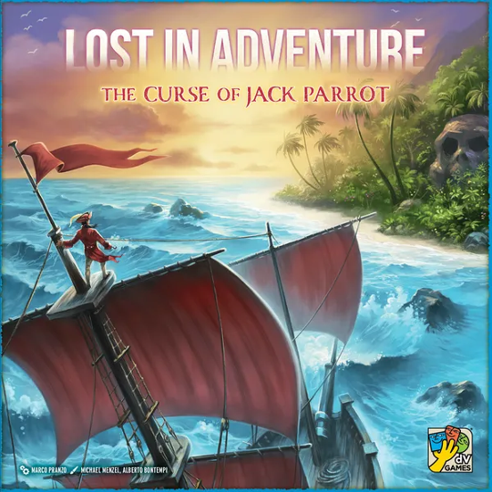 Lost in Adventure: The Curse of Jack Parrot Board Games da Vinci Giochi Lost in Adventure: The Curse of Jack Parrot