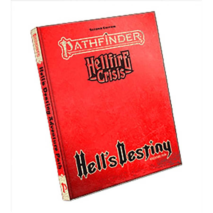 PATHFINDER 2E ADVENTURE HELL'S DESTINY SPECIAL EDITION RPG Maps Paizo PF Adv Hell's Destiny SE