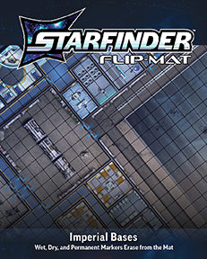 Starfinder Flip-Mat: Imperial Bases RPG Maps Paizo SF FM Imp Bases