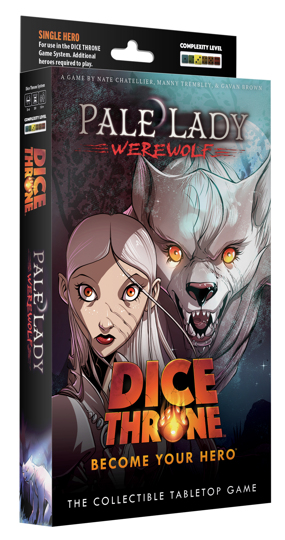 Dice Throne Hero Pack - Pale Lady Board Games Roxley Games DT HP Pale Lady