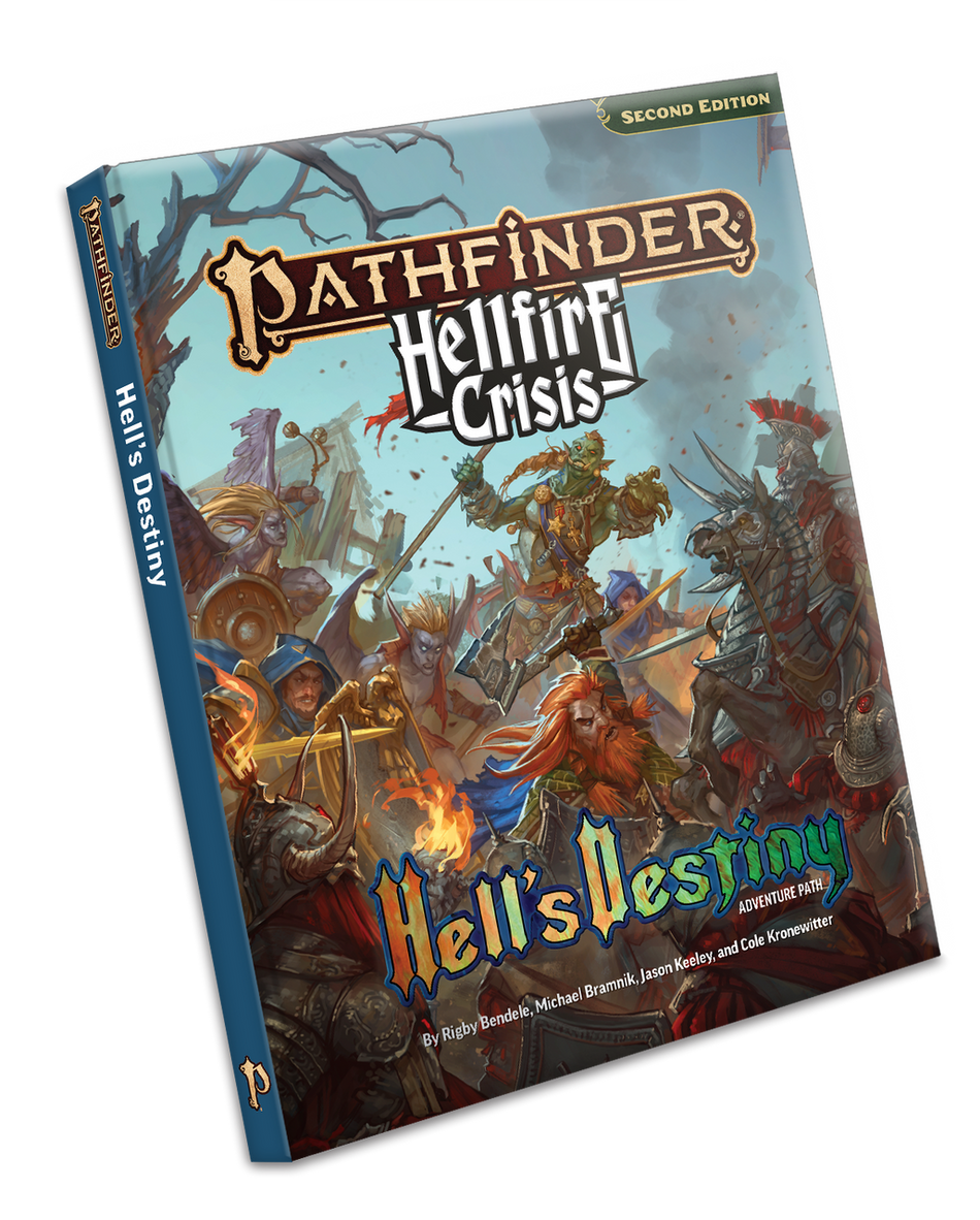 PATHFINDER 2E ADVENTURE HELL'S DESTINY RPG Maps Paizo PF Adv Hell's Destiny