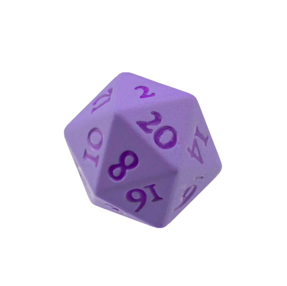 Ultra Pro Heavy Metal Dice (9 Options) Supplies Ultra Pro VIVID HEAVY METAL DICE PURPLE