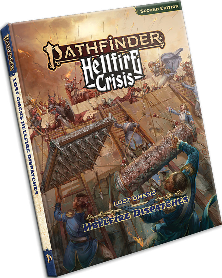 Pathfinder RPG: Lost Omens - Hellfire Dispatches Hardcover Board Games Paizo PF FM Lost Omens - Hellfire Dispatches (HB)