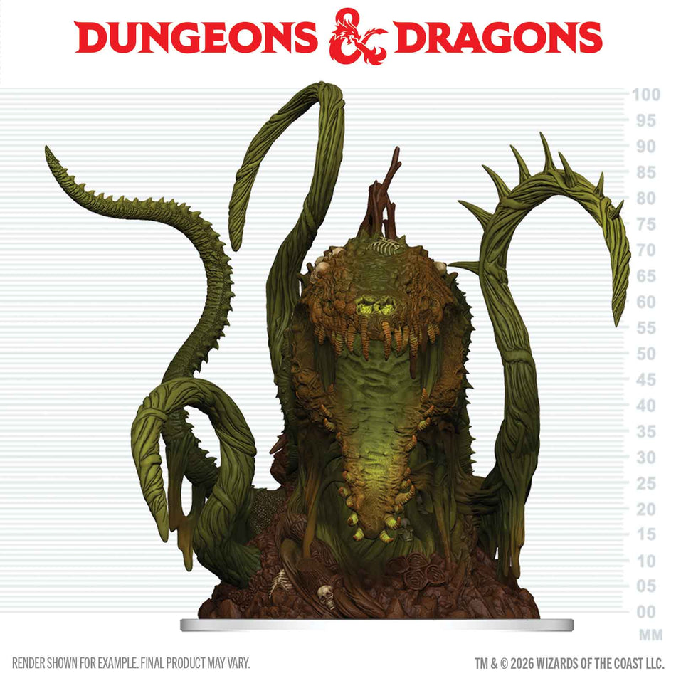 D&D Icons of the Realms: W29 Spore of Moander Miniatures WizKids IotR W29 Spore of Moander