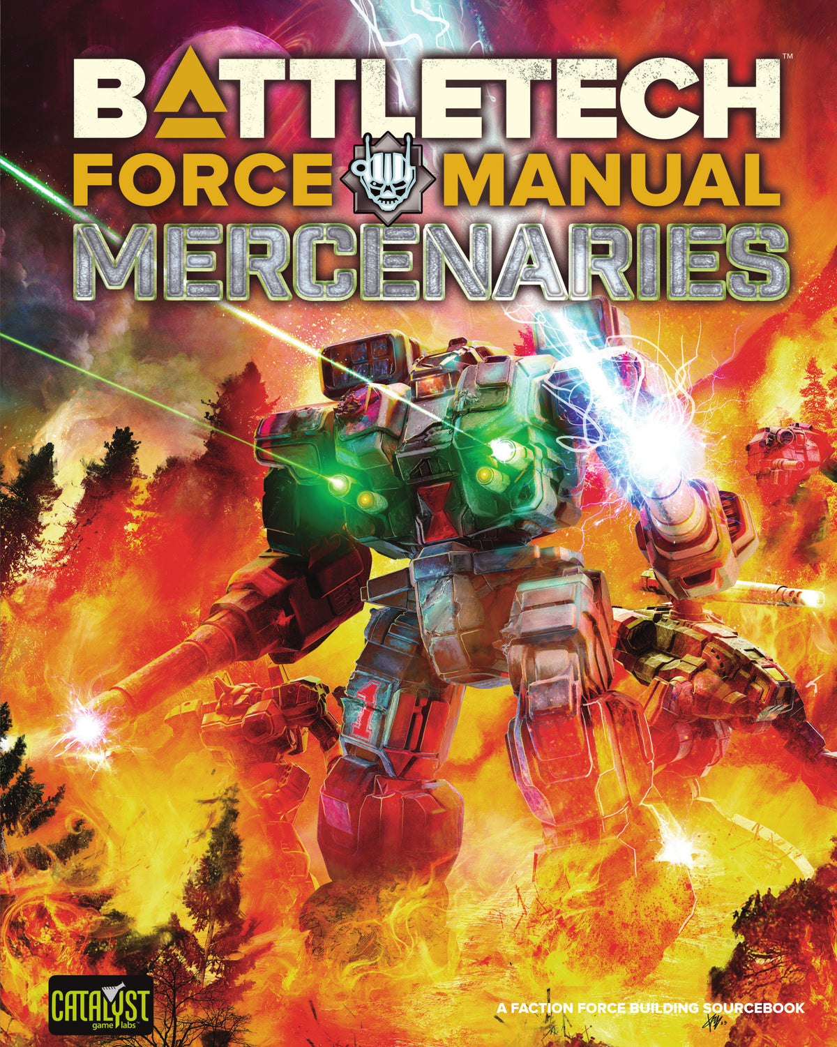 BattleTech: Manual Mercenaries Miniatures Catalyst Game Labs BT Manual Mercenaries