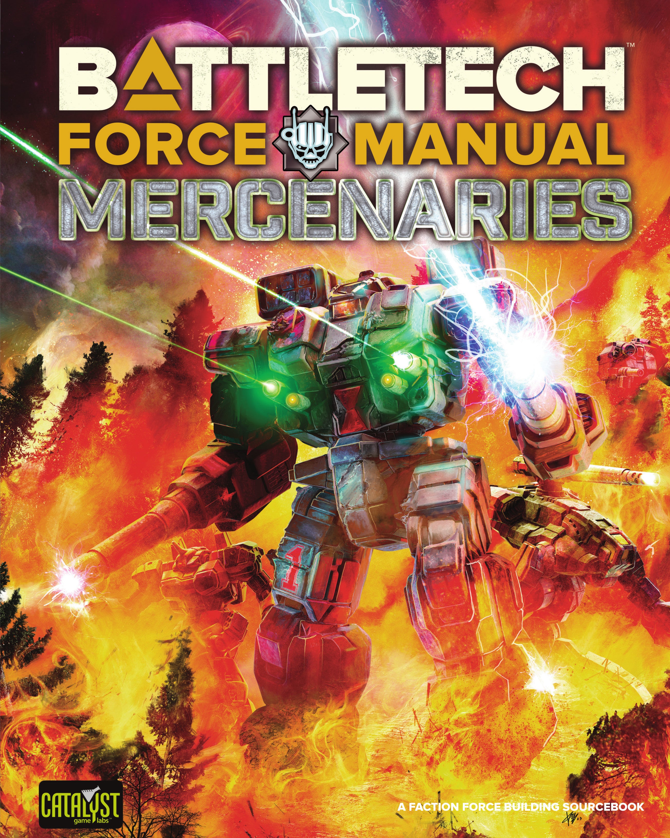 BattleTech: Manual Mercenaries Miniatures Catalyst Game Labs BT Manual Mercenaries