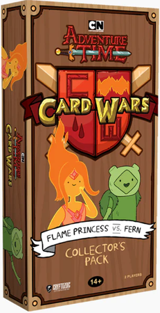 Adventure Time Card Wars: Flame Princess vs. Fern Collector Pack Board Games Cryptozoic Entertainment Adventure Time FP vs Fern CP