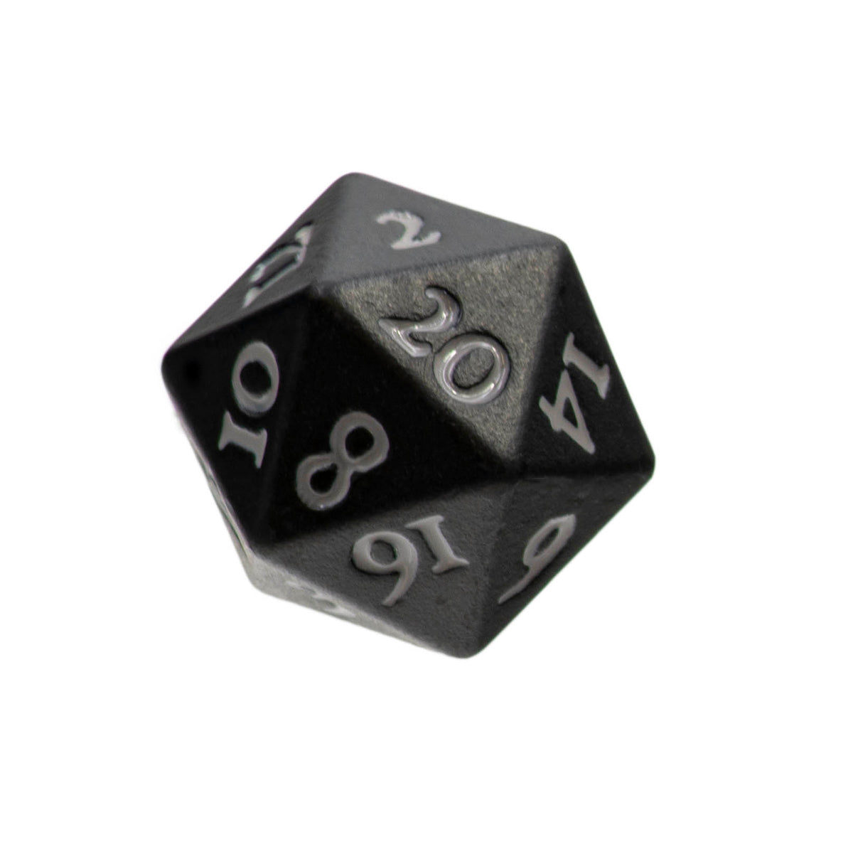 Ultra Pro Heavy Metal Dice (9 Options) Supplies Ultra Pro VIVID HEAVY METAL DICE BLACK