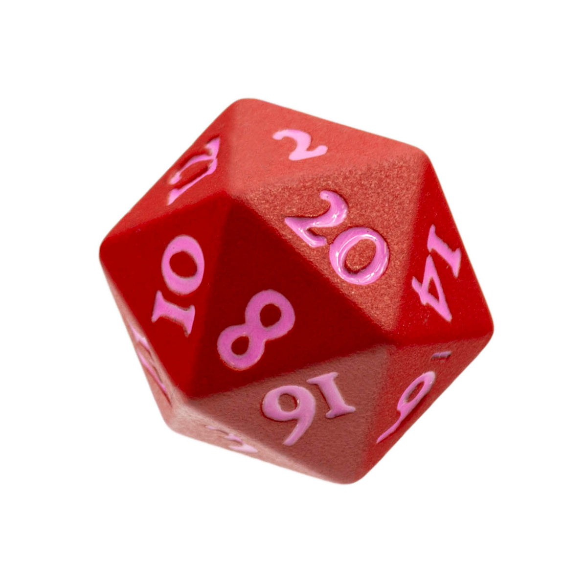 Ultra Pro Heavy Metal Dice (9 Options) Supplies Ultra Pro VIVID HEAVY METAL DICE RED