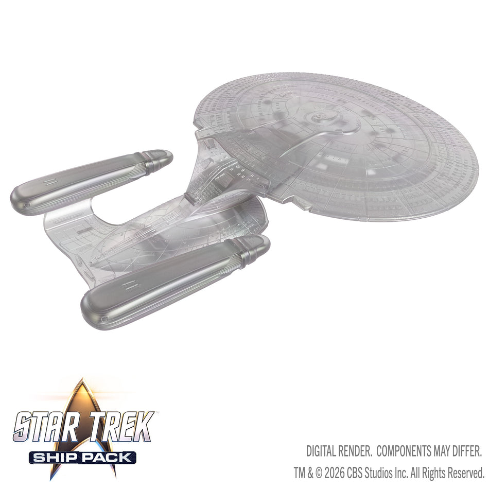 STAR TREK SHIP PACK: U.S.S. ENTERPRISE - 60TH ANNIVERSARY EDITION Miniatures WizKids Star Trek: Enterprise 60th Anniv