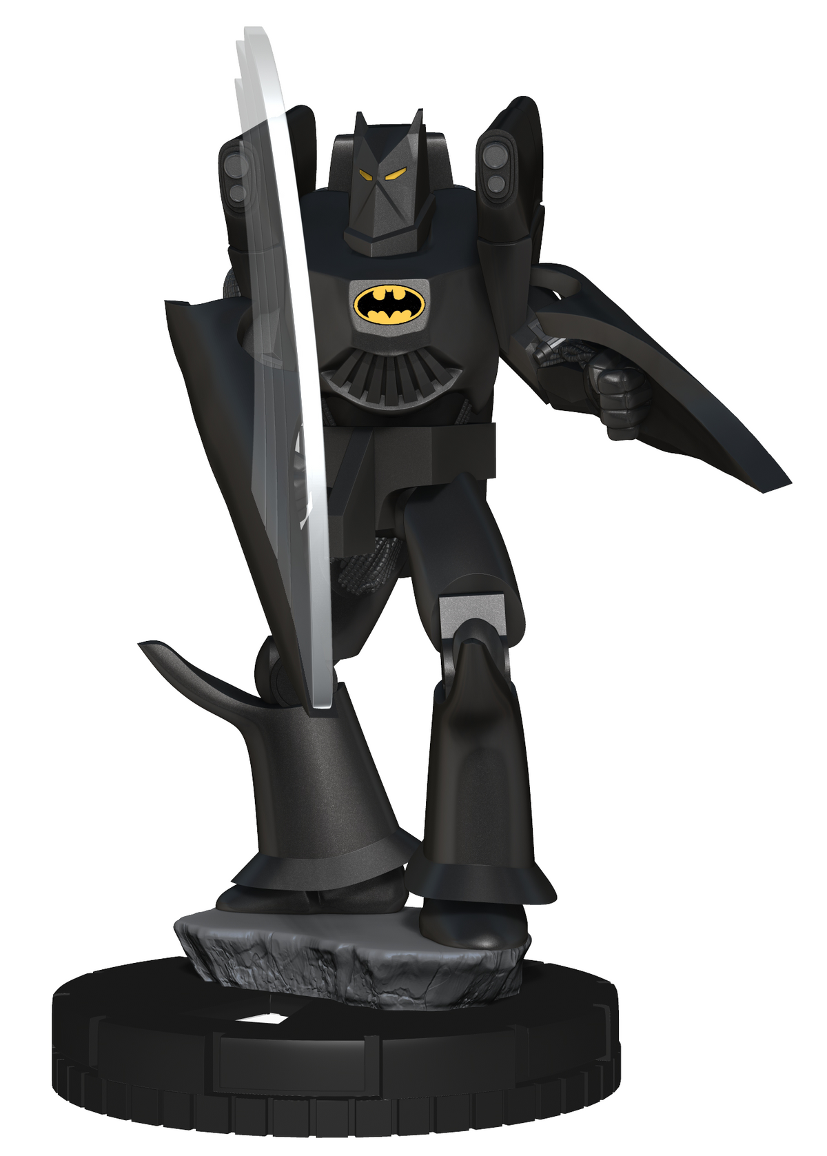 DC Hero Clix Fight for Gotham City Bat-Knight Miniatures WizKids DC HC FfGC Bat-Knight