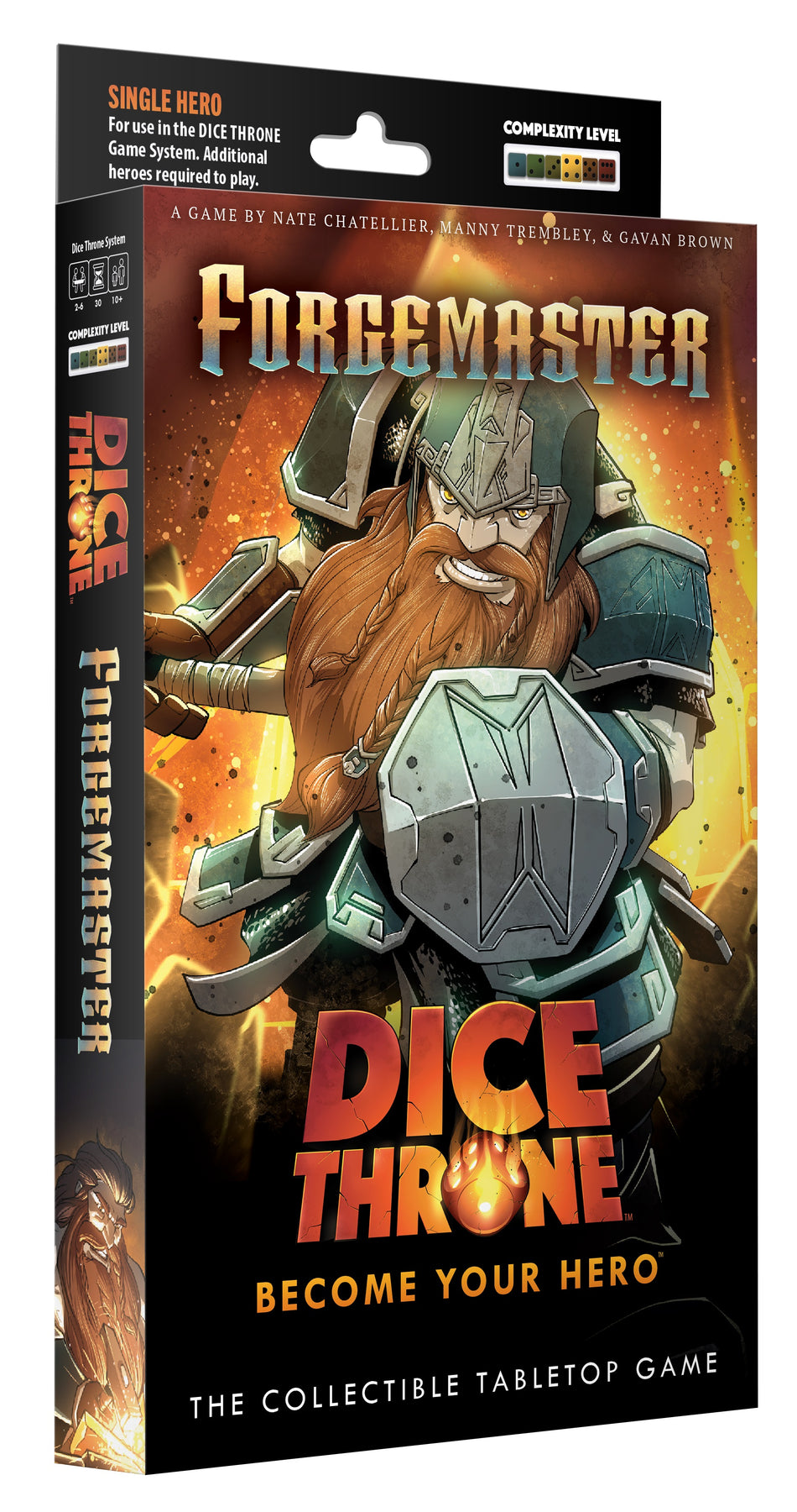 Dice Throne Hero Pack - Forgemaster Board Games Roxley Games DT HP Forgemaster