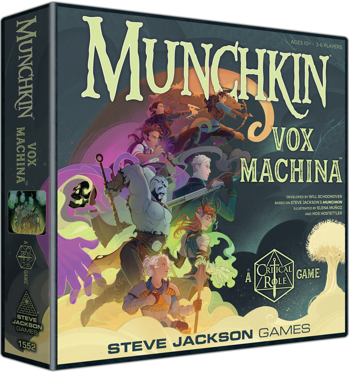 Munchkin Vox Machina Board Games Steve Jackson Games Munkchkin Vox Machina