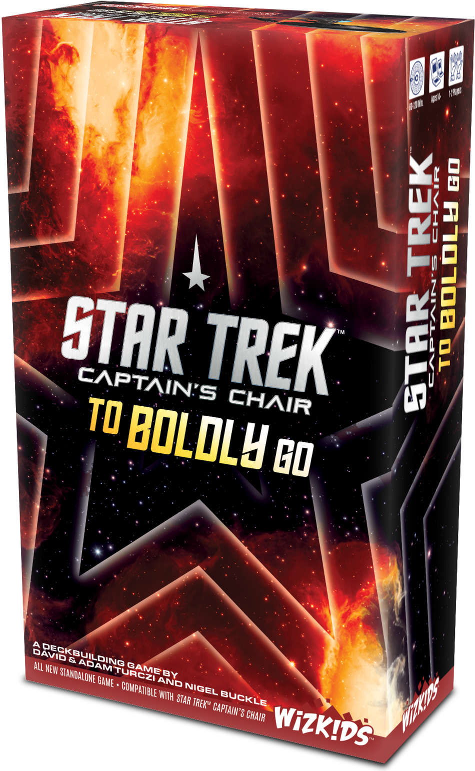 Star Trek: Captain's Chair - To Boldy Go Board Games WizKids Star Trek: CC - To Boldy Go
