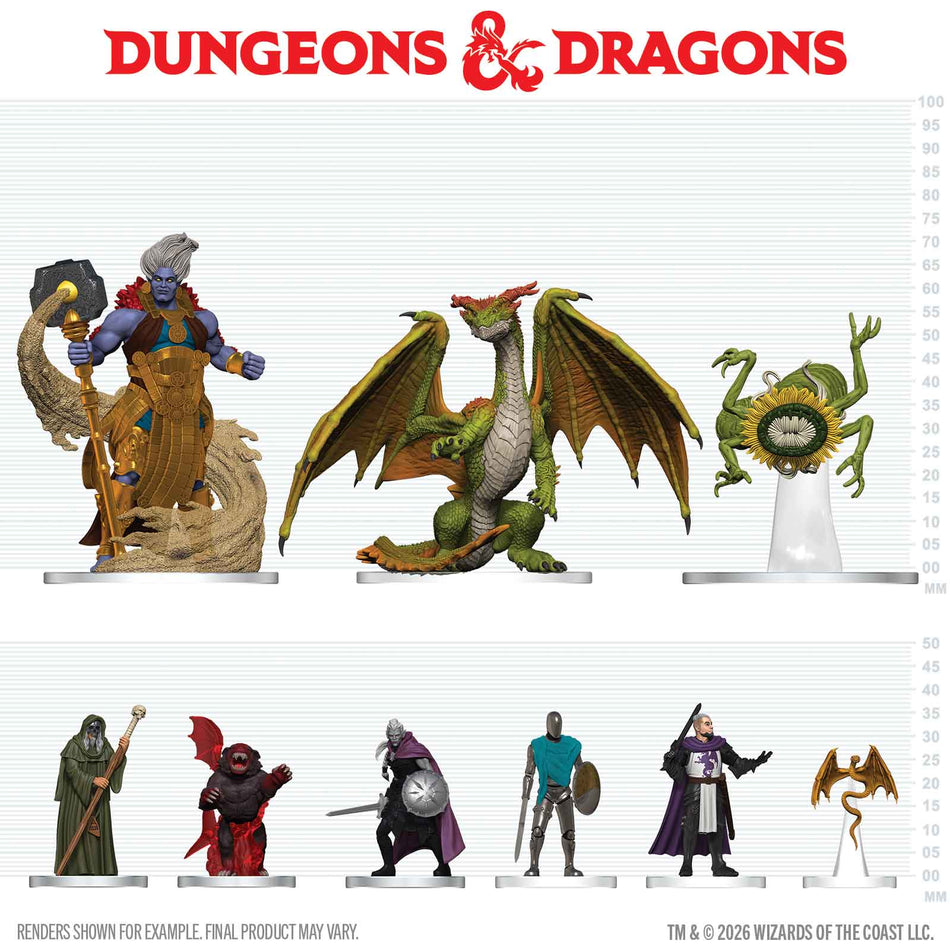 D&D Icons of the Realms: W29 Adventures in Faerun Miniatures WizKids IotR W29 Adventures in Faerun Booster