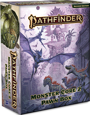 Pathfinder RPG: Monster Core 2 Pawn Box Board Games Paizo PF Monster Core 2 Pawn Box