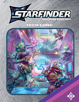 Starfinder 2E Tech Core Retailer Exclusive Cover Role Playing Games Paizo SF 2E Tech Core REC