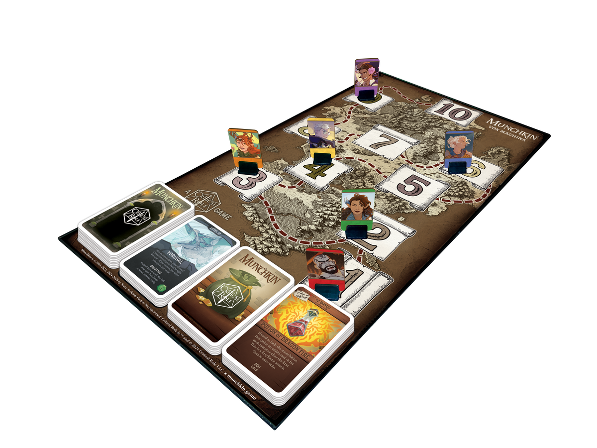 Munchkin Vox Machina Board Games Steve Jackson Games