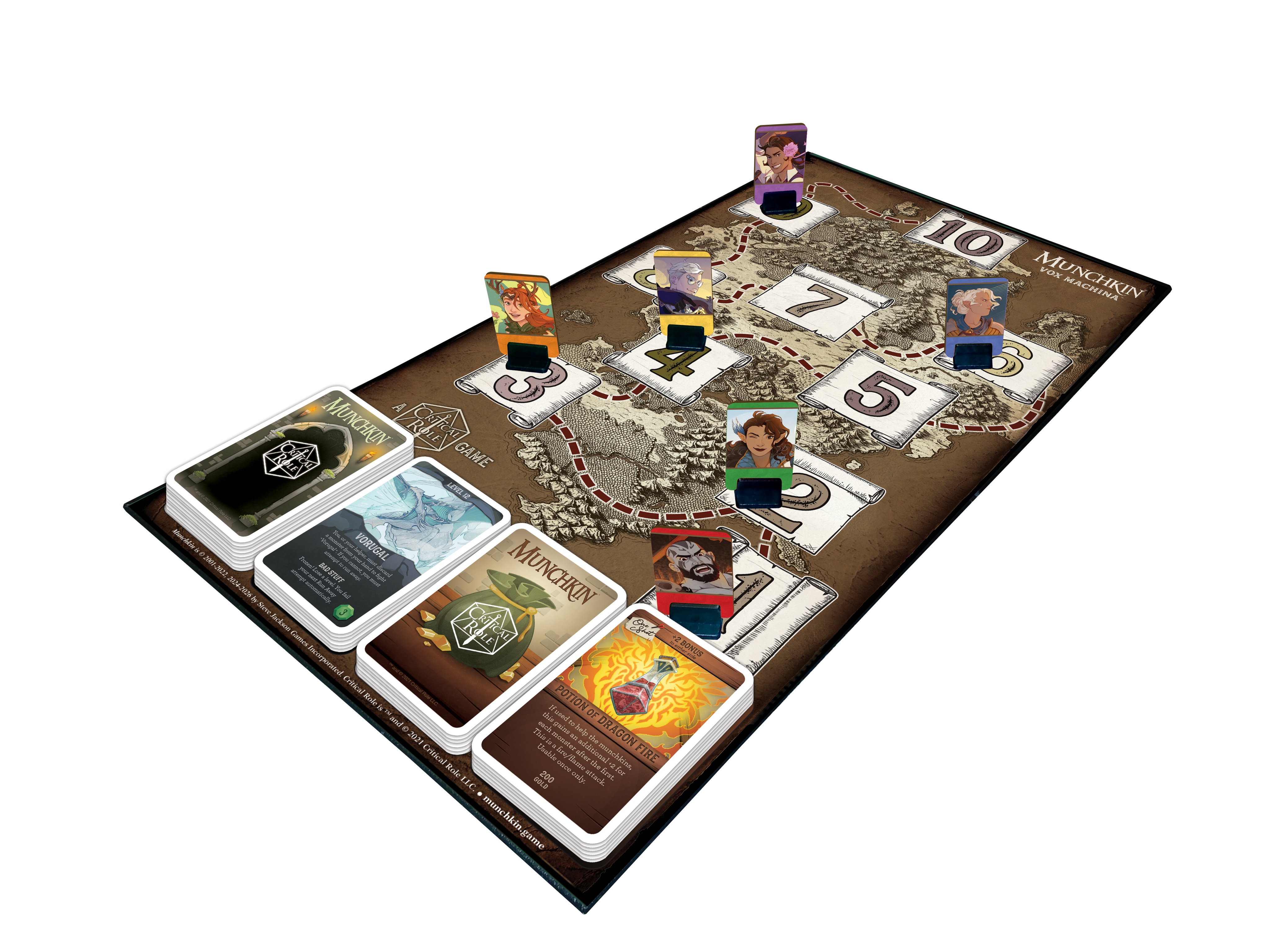 Munchkin Vox Machina Board Games Steve Jackson Games